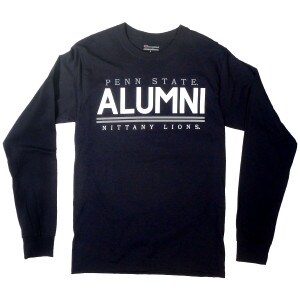 Penn State Nittany Lions Alumni long sleeve navy t-shirt image